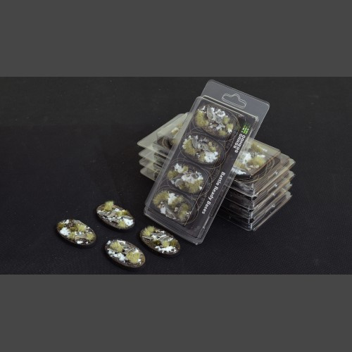 60mm Oval Winter Bases x4